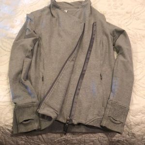 Rare double zip never worn lulu jacket
